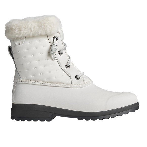Sperry Shoes - New SPERRY Maritime Shibori White Winter Snow Boots Women’s Size 11